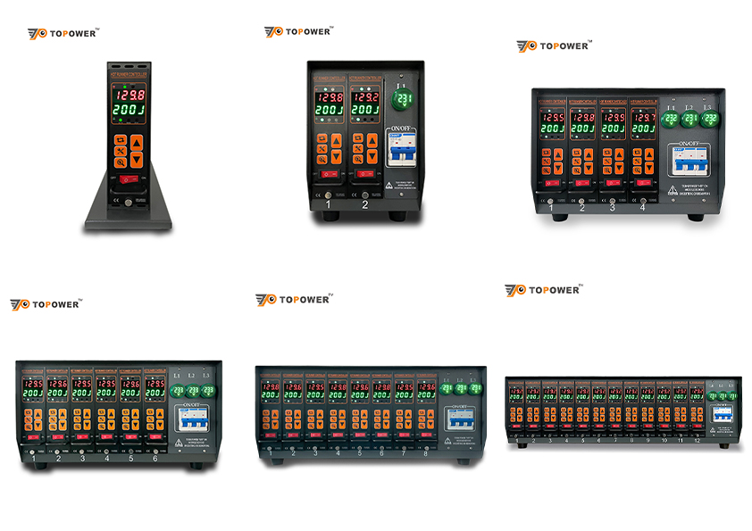 Серия TOPOWER TP01 – модульный температурный регулятор горячего (1–16 зон)